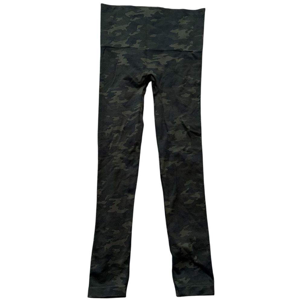 SPANX Olive Green Camo Leggings | M - Picture 3 of 5